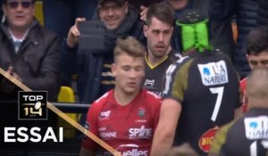 TOP 14 - Essai Arthur RETIERE (SR) - La Rochelle - Toulon - J16 - Saison 2019/2020