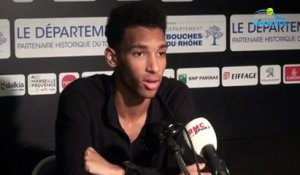 ATP - Marseille 2020 - Félix Auger-Aliassime : "C'est sympa de jouer en finale Stefanos Tsitsipas"