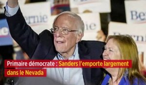Primaire démocrate : Sanders l'emporte largement dans le Nevada