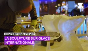 Compétitions d'hiver: les sculpteurs sur glace