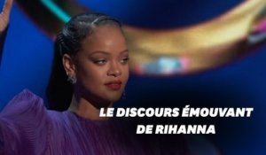 Le discours puissant de Rihanna sur l’égalité des chances