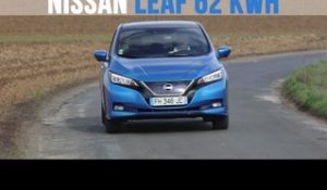Essai Nissan Leaf e+ 62 kWh Tekna 2020