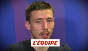 « L'entretien » avec Clément Lenglet (extrait) - Foot - ESP - Barça