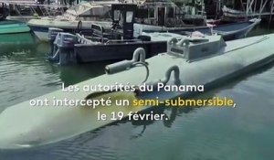 Cinq tonnes de cocaïne saisies dans un sous-marin artisanal au large du Panama