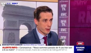 Coronavirus: Jean-Baptiste Djebbari n'exclut pas "des confinements et des mesures"