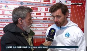 La réaction d'André Villas-Boas après Nîmes / Marseille - Ligue 1 Conforama