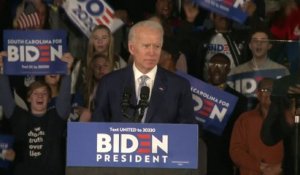 Après sa victoire à la primaire démocrate en Caroline du Sud, Joe Biden relance sa campagne