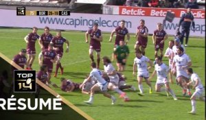 TOP 14 - Résumé : Bordeaux-Castres: 26-24 - J17 - Saison 2019/2020