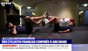 Coronavirus: trois équipes françaises de cyclisme confinées à Abu Dhabi