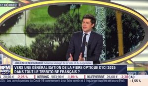 Julien Denormandie (Ministre de la Ville et du Logement): Vers une généralisation de la fibre optique d'ici 2025 dans tout le territoire français ? - 05/03