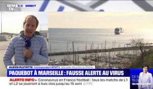 Coronavirus: fausse alerte au virus à bord du paquebot à Marseille, les tests des deux cas suspects sont négatifs