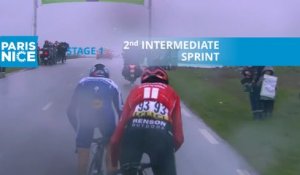Paris-Nice 2020 - Étape 1 / Stage 1 - 2ème sprint intermédiaire / 2nd intermediate sprint