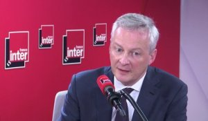 Bruno Le Maire, ministre de l'Économie et des Finances : "J'ai toujours dit que je respectais la procédure de recueil des votes pour référendum. Je ne prendrai aucune décision avant que cette procédure arrive à son terme, jeudi."