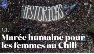 Manifestation monstre au Chili pour les droits des femmes