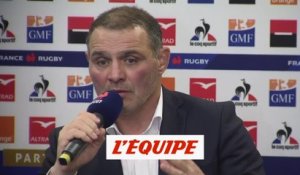 Ibanez : «Les joueurs ne peuvent pas oublier» - Rugby - XV de France