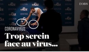 Ce joueur français de NBA, Rudy Gobert, était trop serein face au coronavirus... Il l'a attrapé