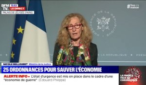 Nicole Belloubet (ministre de la Justice): "Nous allons permettre de reporter les délais qui expirent durant cette période de crise sanitaire"