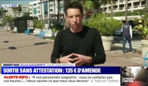 Malgré le confinement, des joggeurs s'éloignent trop de leur domicile à Nice