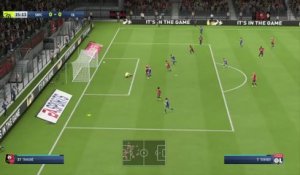 Stade Rennais - OL sur FIFA 20 : résumé et buts (L1 - 30e journée)