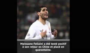 Fellaini testé positif au coronavirus