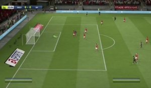 Stade Brestois - OM sur FIFA 20 : résumé et buts (L1 - 31e journée)