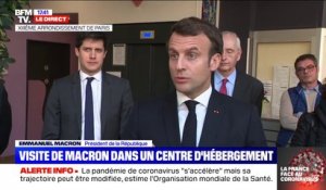 Emmanuel Macron: "le gouvernement a choisi de privilégier les soignants les plus exposés"