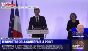 Olivier Véran annonce 186 décès recensés en France en 24h, portant le bilan total de l'épidémie à 860 morts
