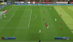 Nîmes Olympique - Girondins de Bordeaux sur FIFA 20 : résumé et buts (Ligue 1 - 30e journée)