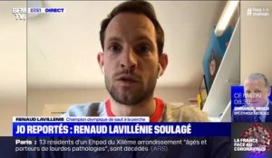 Report des JO: pour Renaud Lavillénie, "il y a réellement un soulagement"