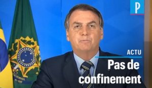 Coronavirus : pour Bolsonaro « notre vie doit continuer »