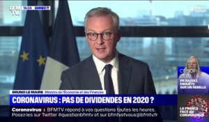 Bruno Le Maire (Ministre de l'Économie) : "Toutes les entreprises qui bénéficient d'un report de charges sociales et qui versent des dividendes auront des pénalités"