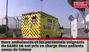 VIDEO. Poitiers : deux nouveaux patients atteints du Coronavirus ont atterri à Poitiers