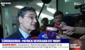 Coronavirus: Patrick Devedjian, président Les Rébuplicains du conseil départemental des Hauts-de-Seine est mort à l'âge de 75 ans