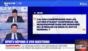 Les loyers des particuliers sont-ils suspendus ? BFMTV répond à vos questions