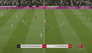 Borussia M’Gladbach - Union Berlin sur FIFA 20 : résumé et buts (Bundesliga - 29e journée)