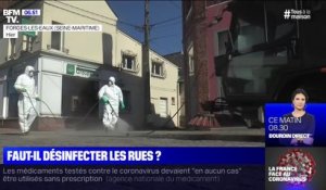 La désinfection des rues est-elle utile pour lutter contre la propagation du virus ?