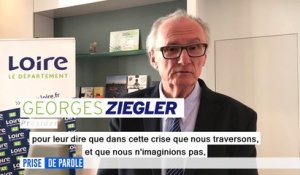 Prise de parole du 25 mars - Intervention de Georges Ziegler, Président du Département de la Loire