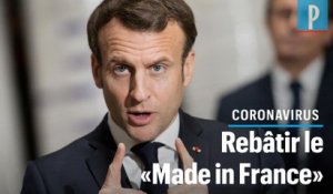 Macron annonce la fabrication de 10 000 respirateurs d'ici mi-mai