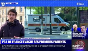 L'Île-de-France évacue ses premiers patients (5) - 01/04