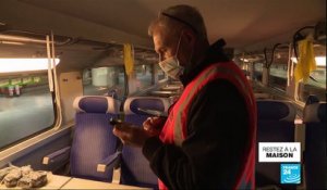 Coronavirus : Aux côtés des personnels de la SNCF volontaires pour les transferts médicalisés