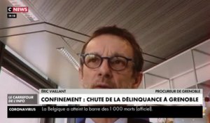 Confinement : chute de la délinquance à Grenoble