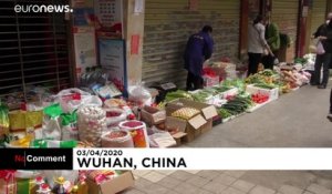 À Wuhan, les commerçants reprennent progressivement leur activité