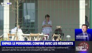 À Corbas, dans le Rhône, le personnel d'un Ehpad a choisi de rester confiné avec les résidents