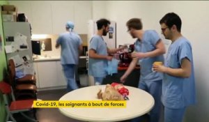 Coronavirus : des soignants à bout de forces