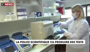 Tests de dépistage : la police scientifique aide les hôpitaux