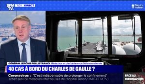 Plusieurs suspicions de cas de coronavirus à bord du Charles de Gaulle