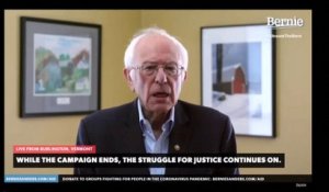 Bernie Sanders évoque les raisons de son abandon à la primaire démocrate