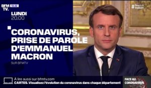 Coronavirus: Emmanuel Macron auprès des équipes de recherche à l'hôpital Bicêtre