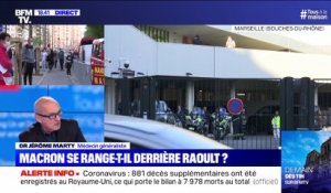 Story 6 : Emmanuel Macron se range-t-il derrière Didier Raoult ? – 09/04