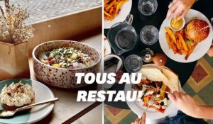 Avant le déconfinement, ces restaurants prennent déjà les commandes